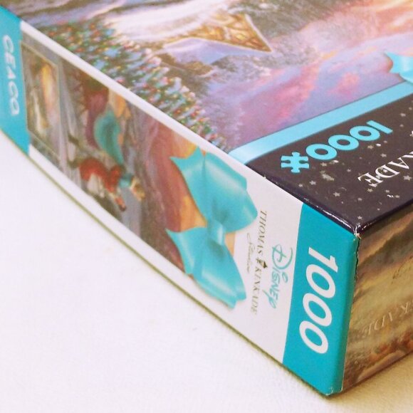 Thomas Kinkade Studios Disney Cinderella Bringing Tree Puzzle Sealed New NIP - Picture 9 of 11